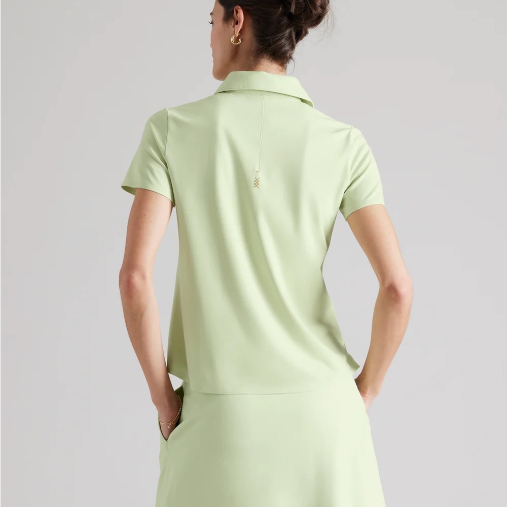 RHONE Course to Court Polo. Lime zest. Size small NWT - Picture 2 of 8